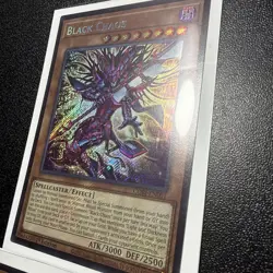Yu-Gi-Oh Playset 3x Black Chaos CORI-EN001 Secret Rare NM 1st Edition - Image 4