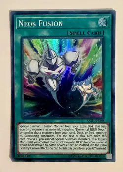 Yugioh Neos Fusion Super Rare Savage Strike SAST-EN060 NM Unlimited - Image 1