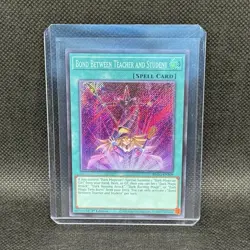 Yu-Gi-Oh! Bond Between Teacher and Student BLGG-EN109 1st Ed Secret Foil EN NM/M - Image 1
