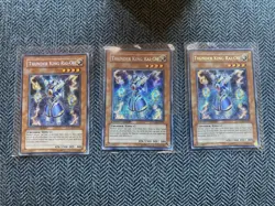 Thunder King Rai-Oh x3 YG02-EN001 Secret Rare Limited Edition Yugioh NM - Image 1