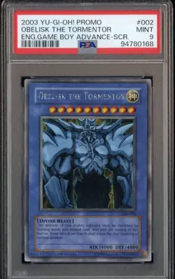 Obelisk the Tormentor GBI-002 Secret Rare PSA 9 - Image 1