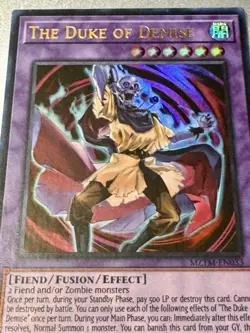 Yugioh! The Duke of Demise - MZTM-EN033 - Ultra Rare - 1st Edition Gem Mint - Image 2