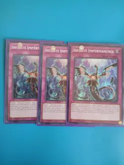 3x Yu-Gi-Oh! TCG Infinite Impermanence Structure Deck: Cyber Strike SDCS-EN036 - Image 1