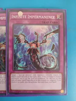 3x Yu-Gi-Oh! TCG Infinite Impermanence Structure Deck: Cyber Strike SDCS-EN036 - Image 2