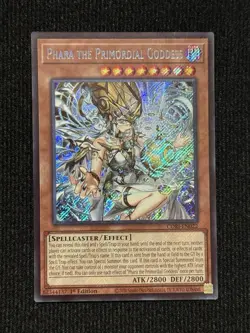 Phara the Primordial Goddess CORI-EN022 Secret Rare | Yu-Gi-Oh! TCG - Image 1