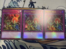 Yugioh Raigeki Break Ultra Rare BLGG-EN131 x3 - Image 1