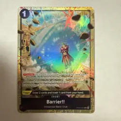 Barrier!! Premium Card Collection Selection Vol. 2 OP04-095 C One Piece Promo - Image 1