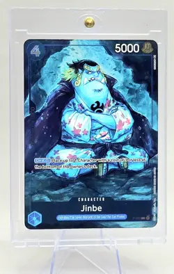 One Piece CCG Jinbe P-030 Japanese Foil Championship 2023 Promo - Image 2