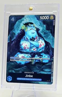 One Piece CCG Jinbe P-030 Japanese Foil Championship 2023 Promo - Image 3