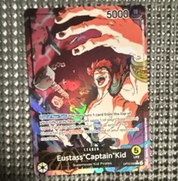 Bandai Eustass "Captain" Kid OP10-099 Royal Blood Leader Parallel Foil ENG - Image 1