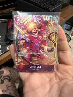 One Piece Card Game - Little Sadi OP02-073 Rare - Paramount War ALT ART! - NM - Image 1