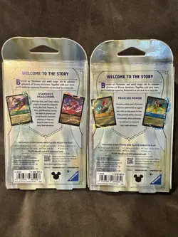 FACTORY SEALED Fabled Starter Decks (SET OF 2) Ravensburger Disney Lorcana - Image 2
