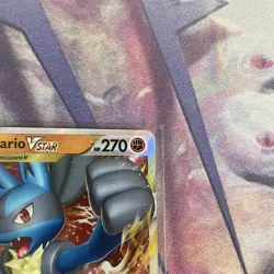 Pokemon TCG Lucario VSTAR SWSH214 Black Star Promo Holo - Image 4