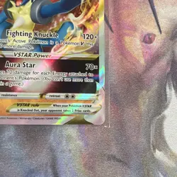 Pokemon TCG Lucario VSTAR SWSH214 Black Star Promo Holo - Image 5