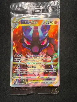 Pokemon TCG Lucario VSTAR SWSH291 - Crown Zenith - Black Star Promo - Sealed - Image 2