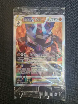 Pokemon TCG - Lucario Vstar - SWSH291 - Crown Zenith Promo - Sealed - Image 1