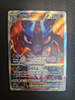 Pokemon TCG - Lucario Vstar - SWSH291 - Crown Zenith Promo - Image 1