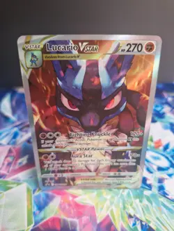 Pokemon TCG - Lucario Vstar - SWSH291 - Crown Zenith Promo - Image 3