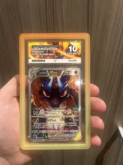 Pokemon TCG Lucario VSTAR SWSH291 Ace 10 Promo Card - Image 1