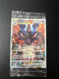 Pokemon TCG Crown Zenith Lucario VSTAR SWSH291 Promo Brand New Sealed - Image 1