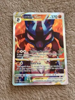 Pokemon TCG Lucario VSTAR SWSH291 Promo Card Crown Zenith - Image 1