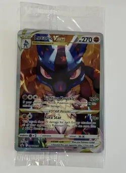 Pokemon TCG Articuno 161/159 & Crown Zenith Lucario Vstar Promo SWSH291 - Image 3