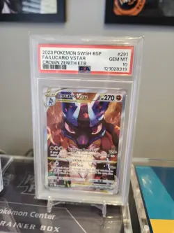 Pokemon TCG Crown Zenith Promo Lucario VSTAR SWSH291 PSA 10 Gem Mint - Image 1