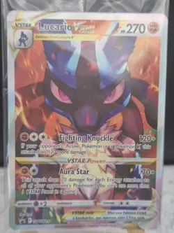 Pokemon TCG Lucario VSTAR SWSH291 SWSH Promo Holo Sealed - Image 3