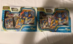 Pokemon TCG Lucario VSTAR Special Collection Boxes Lot Of 2 - Image 1