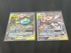 2 Total- Pokemon Promo Tag Team Pikachu & Zekrom GX SM168 + Venusaur/Snivy SM229 - Image 2