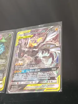 2 Total- Pokemon Promo Tag Team Pikachu & Zekrom GX SM168 + Venusaur/Snivy SM229 - Image 3