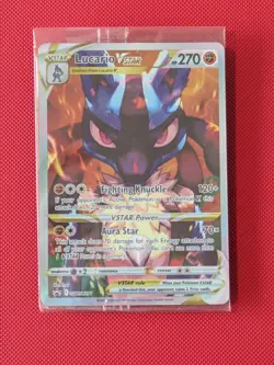 Pokemon TCG Lucario VSTAR SWSH291 Sealed Promo - Image 1