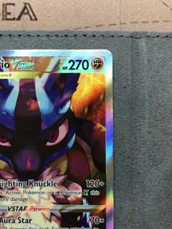 Lucario VSTAR Swsh291 Sword & Shield Crown Zenith Pokemon TCG Black Star Promo - Image 5