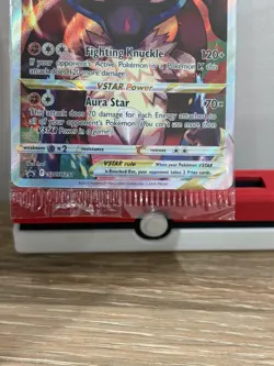 Pokemon TCG Lucario VSTAR SWSH291 Promo Card Crown Zenith SEALED - Image 2
