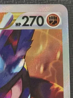 Pokemon TCG Lucario VSTAR SWSH291 Black Star Promo SWSH Crown Zenith ETB Promo - Image 3