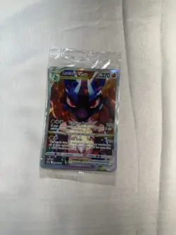 Pokemon TCG Lucario VSTAR SWSH291 Crown Zenith Promo Factory Sealed, Near Mint - Image 1