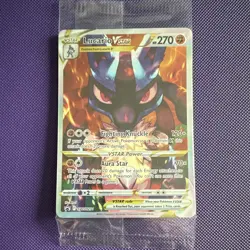 Pokemon TCG Lucario VSTAR SWSH291 SWSH Promo Holo EN 2023 HP270 - Image 1