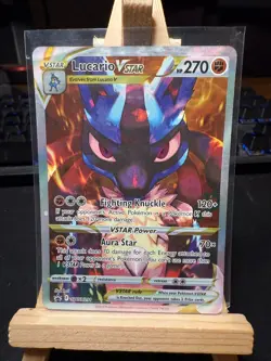 Pokemon TCG Lucario VSTAR SWSH291 – Crown Zenith Promo – Near Mint - Image 1