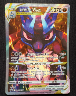 Pokemon TCG Lucario VSTAR SWSH291 – Crown Zenith Promo – Near Mint - Image 2