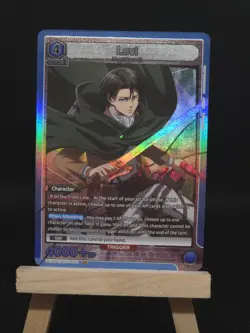 Levi SR - UE10BT/AOT-1-010 : Union Arena Attack on Titan Foil Levi Squad - Image 1