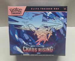 Pokemon TCG Mega Evolutions Chaos Rising Elite Trainer Box ETB NEW 9 Pack Sealed - Image 1