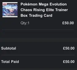 Pokemon TCG Chaos Rising Elite Trainer Box ETB Mega Evolutions Sealed Brand New - Image 4