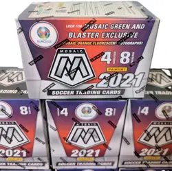 Panini Mosaic 2021 Soccer Blaster Box Lot of 10 Sealed New UEFA EURO 2020 - Image 2