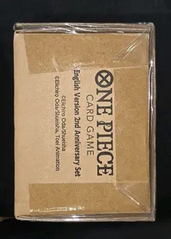 One Piece Card Game English 2nd Anniversary Set Factory Sealed Premium Bandai - Image 1