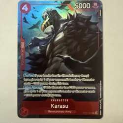 Bandai One Piece Karasu Rare Special Character OP05-005 Premium Collection - Image 1