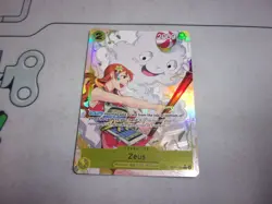 Zeus Alt Art Card One Piece TCG Fist Divine Speed OP11-106 English - Image 1