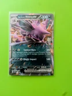 Pokemon TCG Destined Rivals All 3 Tin Promos Mewtwo persian nidoking 216 217 218 - Image 4