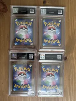 Sequentially Graded 10 Full Mewtwo V-Union Set Pokemon Cards - Image 2