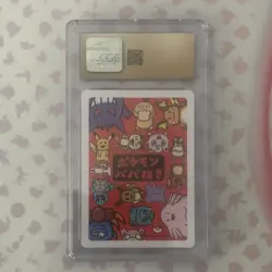 CGC Pristine 10 Raichu Pokemon Playing Cards 2019 Japanese Old Maid Graded - Image 2