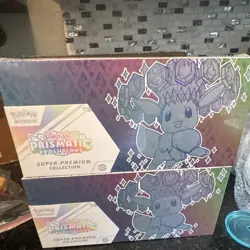 Pokemon TCG Prismatic Evolutions Super-Premium Collection Box x2 Eevee Exclusive - Image 1